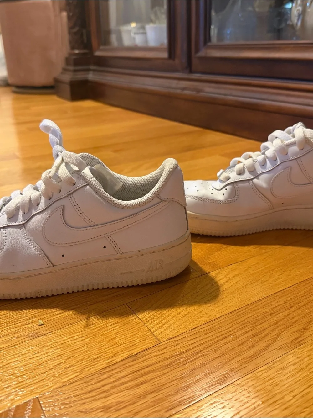 Nike White Low-Top Sneakers